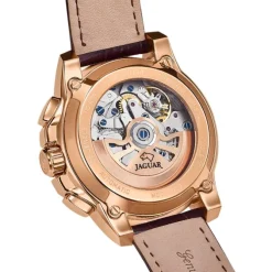 Jaguar Herrenuhr Leder braun Jaguar Le Chronographe Armbanduhr UJ977/1