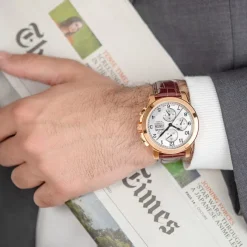 Jaguar Herrenuhr Leder braun Jaguar Le Chronographe Armbanduhr UJ977/1
