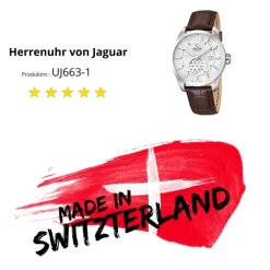 Jaguar Herrenuhr Leder braun Jaguar Acamar Armbanduhr UJ663/1