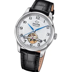 Jaguar Herrenuhr Leder schwarz Jaguar Balancier Armbanduhr UJ966/1