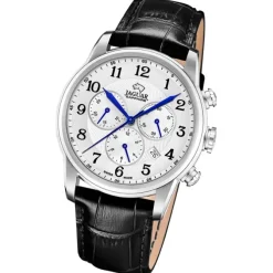 Jaguar Herrenuhr Leder schwarz Jaguar Acamar Armbanduhr UJ968/7