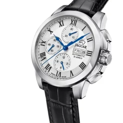 Jaguar Herrenuhr Leder schwarz Jaguar Le Chronographe Armbanduhr UJ975/2