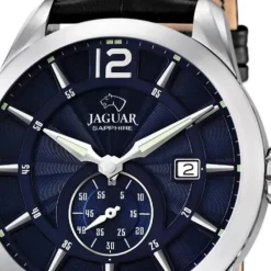 Jaguar Herrenuhr Leder schwarz Jaguar Acamar Armbanduhr UJ663/2