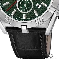 Jaguar Herrenuhr Leder schwarz Jaguar Executive Armbanduhr UJ857/7