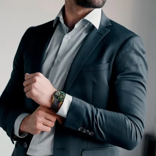 Jaguar Herrenuhr Leder schwarz Jaguar Connected Armbanduhr UJ959/2