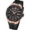 Jaguar Herrenuhr Silikon schwarz Jaguar Diplomatic Armbanduhr UJ1013/1