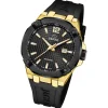 Jaguar Herrenuhr Silikon schwarz Jaguar Diplomatic Armbanduhr UJ1012/1