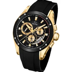 Jaguar Herrenuhr Silikon schwarz Jaguar Special Edition Armbanduhr UJ691/2