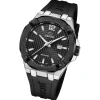 Jaguar Herrenuhr Silikon schwarz Jaguar Diplomatic Armbanduhr UJ1019/2