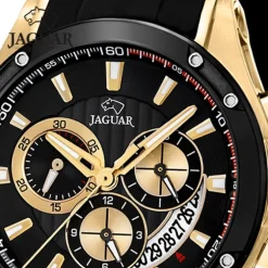 Jaguar Herrenuhr Silikon schwarz Jaguar Special Edition Armbanduhr UJ691/2