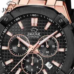 Jaguar Herrenuhr Silikon schwarz Jaguar Diplomatic Armbanduhr UJ1015/1