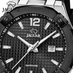 Jaguar Herrenuhr Silikon schwarz Jaguar Diplomatic Armbanduhr UJ1019/2