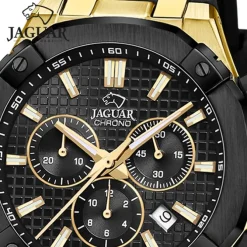 Jaguar Herrenuhr Silikon schwarz Jaguar Diplomatic Armbanduhr UJ1014/1