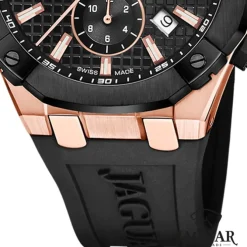 Jaguar Herrenuhr Silikon schwarz Jaguar Diplomatic Armbanduhr UJ1015/1