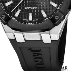 Jaguar Herrenuhr Silikon schwarz Jaguar Diplomatic Armbanduhr UJ1019/2