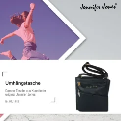 Jennifer Jones Abendtasche schwarz Damen OTJ141S