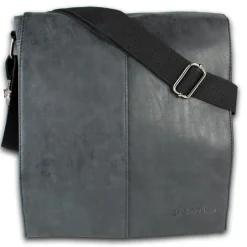 Jennifer Jones Tasche Canvas/Kunstleder schwarz unisex Handtasche OTJ2380S
