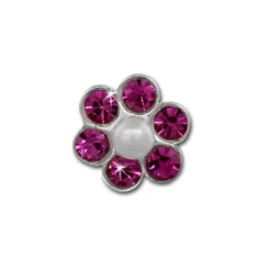 Kinder Ohrring Blume pink Ohrstecker 925 Kinderschmuck TW SDO8016P