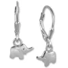 Kinder Ohrring Elefant 925er Silber Ohrhänger Kinderschmuck TW SDO571J