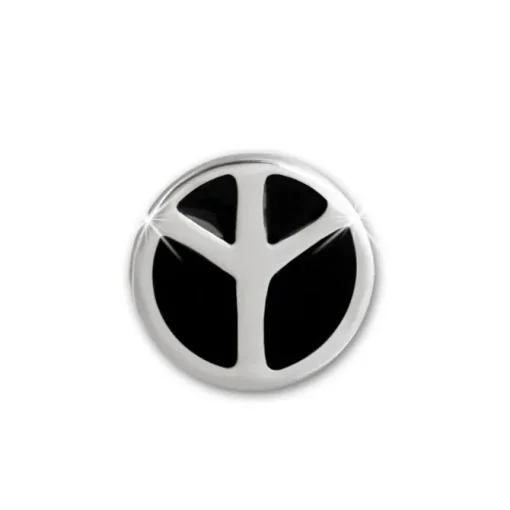 Kinder Ohrring Peace 925er Silber Kinderschmuck TW SDO8118S