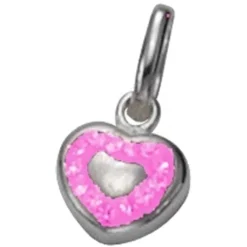 KISMA Schmuck Anhänger für Ketten Herz Sterling Silber 925 KIH0121-013