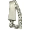 KISMA Schmuck Anhänger für Ketten weiß Sterling Silber 925 KIH0106-003