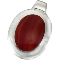 KISMA Schmuck Anhänger für Ketten rot Sterling Silber 925 KIH0111-014