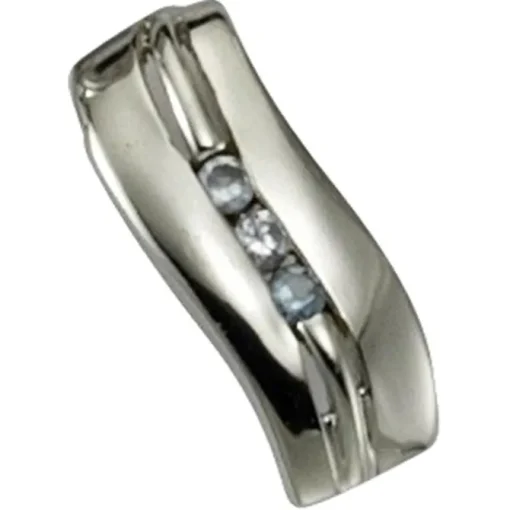 KISMA Schmuck Anhänger für Ketten blau Sterling Silber 925 KIH0109-013