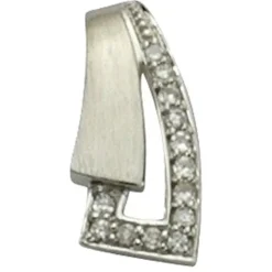 KISMA Schmuck Anhänger für Ketten weiß Sterling Silber 925 KIH0106-003