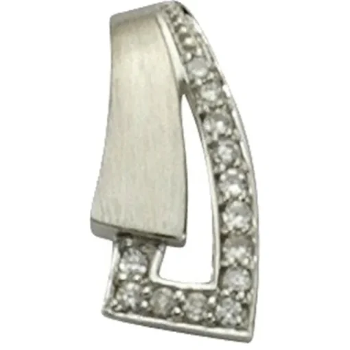 KISMA Schmuck Anhänger für Ketten weiß Sterling Silber 925 KIH0106-003