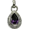 KISMA Schmuck Anhänger für Ketten lila Sterling Silber 925 KIH0105-020