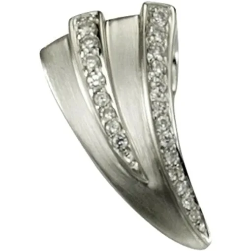 KISMA Schmuck Anhänger für Ketten weiß Sterling Silber 925 KIH0107-009