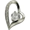 KISMA Schmuck Anhänger Herz für Ketten Sterling Silber 925 KIH0105-008