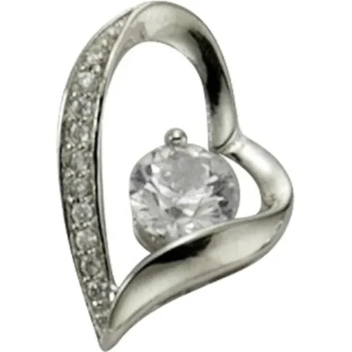 KISMA Schmuck Anhänger Herz für Ketten Sterling Silber 925 KIH0105-008