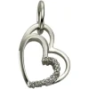 KISMA Schmuck Anhänger Herz für Ketten Sterling Silber 925 KIH0105-007