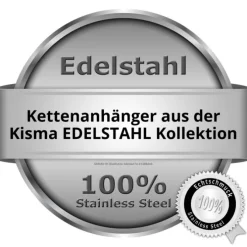 KISMA Schmuck Anhänger ID-Marke Edelstahl für Ketten KIH0126-004
