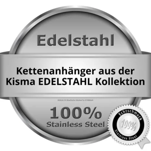 KISMA Schmuck Anhänger ID-Marke Edelstahl für Ketten KIH0126-004