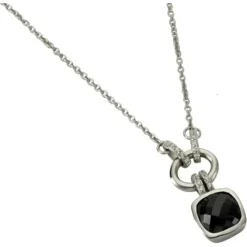 KISMA Schmuck Anhänger mit Kette weiß Sterling Silber 925 KIH0110-001