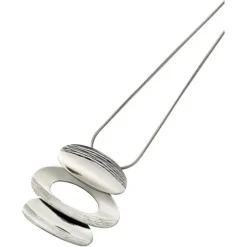 KISMA Schmuck Anhänger ohne Kette oval Sterling Silber 925 KIH0115-004