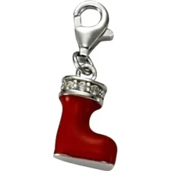KISMA Schmuck Charms Anhänger Nikolausstiefel Silber 925 KIC0119-022