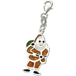 KISMA Schmuck Charms Anhänger Nikolaus Silber 925 Charm KIC0119-023