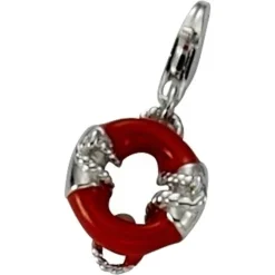 KISMA Schmuck Charms Anhänger Rettungsring Silber 925 KIC0118-004