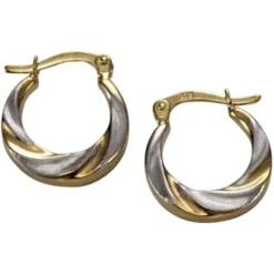 KISMA Schmuck Creolen Ohrringe Gold 375 KIO0125-006