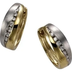 KISMA Schmuck Creolen Ohrringe Gold 333 KIO0125-012