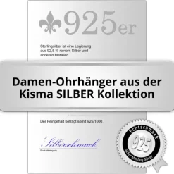 KISMA Schmuck Ohrhänger Ohrringe Sterling Silber 925 KIO0108-013