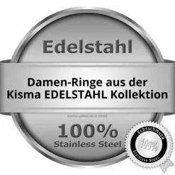 KISMA Schmuck Ring Gr. 60 Edelstahl forever Love KIR0127-017-60