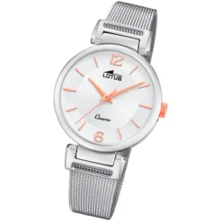 LOTUS Damen Armbanduhr Bliss 18646/1 Quarz Edelstahl silber UL18646/1