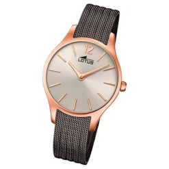 Lotus Damen Armbanduhr Bliss 18751/1 Analog Edelstahl schwarz UL18751/1