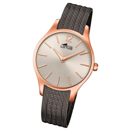 Lotus Damen Armbanduhr Bliss 18751/1 Analog Edelstahl schwarz UL18751/1