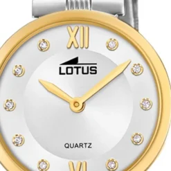 LOTUS Damen Armbanduhr Bliss 18542/3 Quarz Edelstahl silber gold UL18542/3